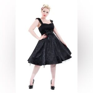 Orchid Bloom Byzantine brocade dress